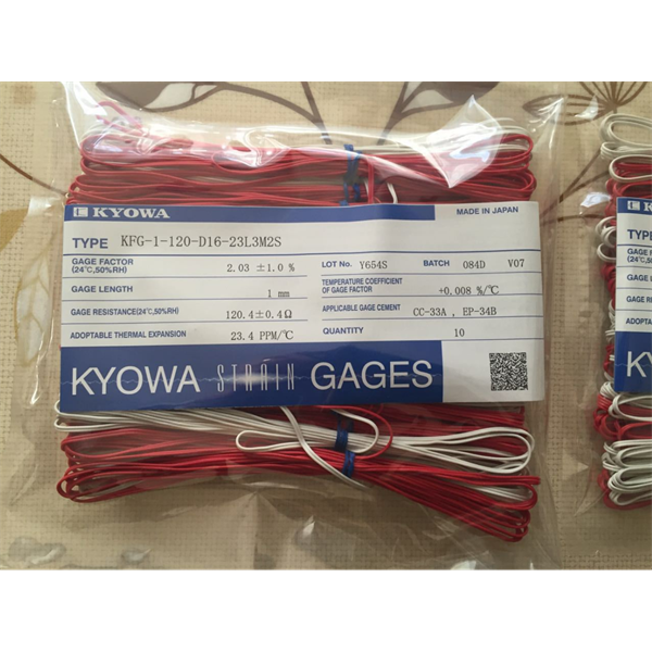 日本KYOWA共和配件耗材應變片KFGS-2-120-D31-16 L30C2R