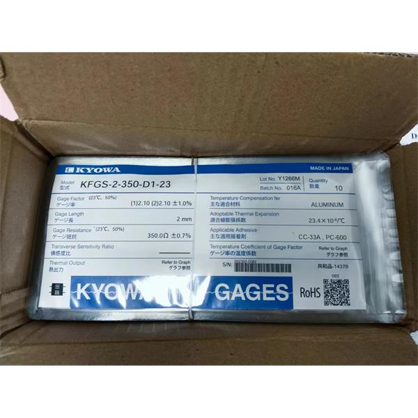 日本KYOWA應力測量應變片KFGS-2-350-D17-16 L15C3S