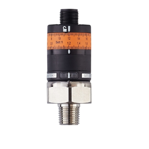 德國(guó)IFM易福門帶直觀開關(guān)點(diǎn)設(shè)定的壓力傳感器PK7534 PK-010-RFG14-QSPKG/US/ /W