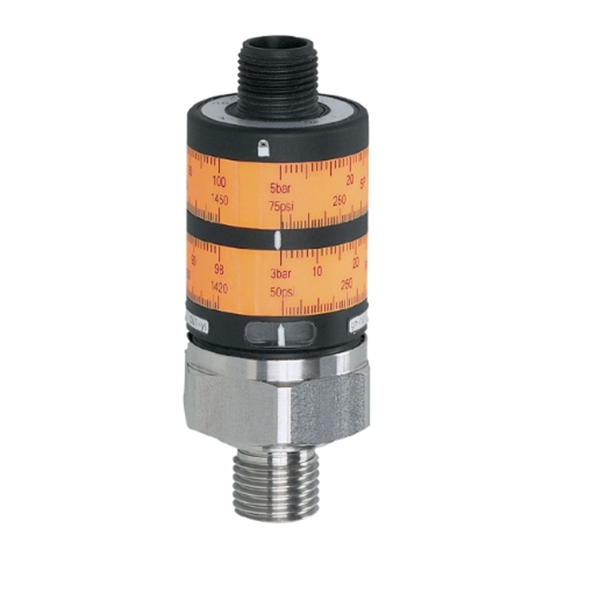 德國(guó)IFM易福門帶直觀開關(guān)點(diǎn)設(shè)定的壓力傳感器PK7534 PK-010-RFG14-QSPKG/US/ /W