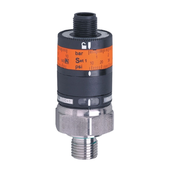 德國(guó)IFM易福門帶直觀開關(guān)點(diǎn)設(shè)定的壓力傳感器PK7534 PK-010-RFG14-QSPKG/US/ /W