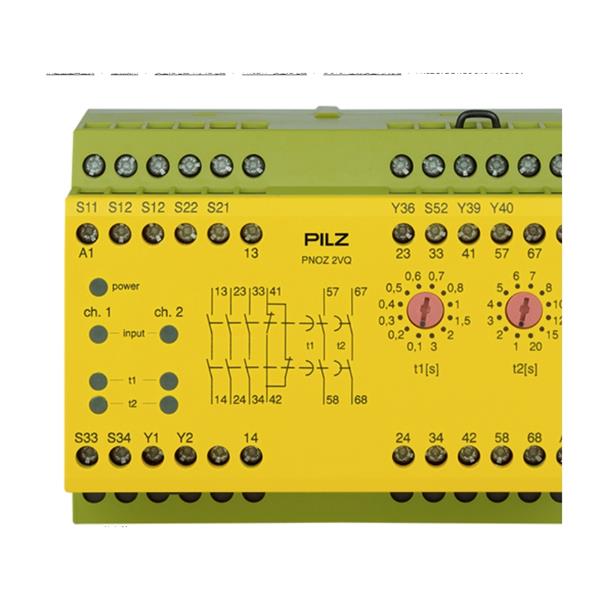 PILZ皮爾磁德國安全繼電器  490190