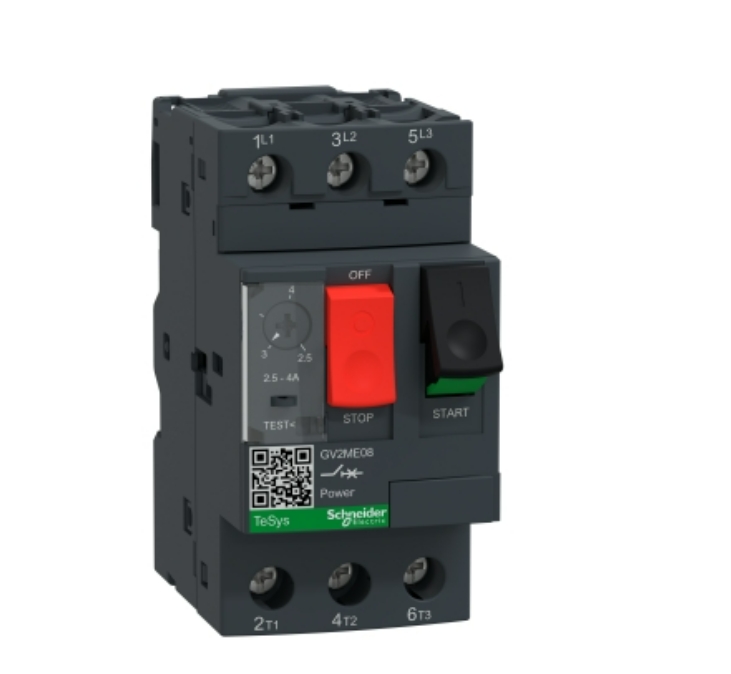 SCHNEIDER施耐德電動機熱磁斷路器GV2ME08